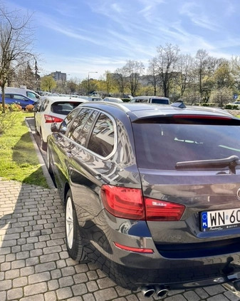 BMW Seria 5 cena 72000 przebieg: 227707, rok produkcji 2015 z Warszawa małe 379